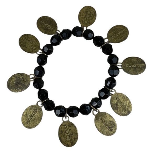 Disney Pirates Of The Caribbean Jack Sparrow Charm Bracelet Elastic Band - Picture 11 of 11